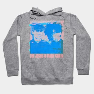 The Jesus & Mary Chain - - - Glitch Style Fan Art Hoodie